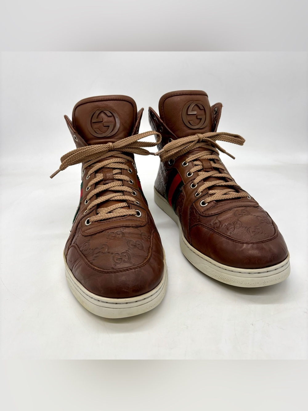 Gucci Guccissima High Top Sneaker - Picture 7 of 10